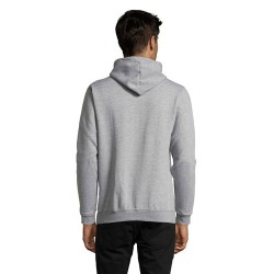 Sweat à Capuche Personnalisé SNAKE - Confort et Style Abordables Taille textile : L Couleurs : gris chiné cadeau affaires élégan