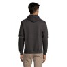 Sweat à Capuche Personnalisé SNAKE - Confort et Style Abordables Taille textile : XS Couleurs : anthracite chiné personnalisatio