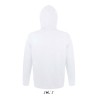 Sweat à Capuche Personnalisé SNAKE - Confort et Style Abordables Taille textile : S Couleurs : blanc chiné marquage couleur écla