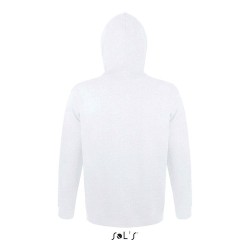 Sweat à Capuche Personnalisé SNAKE - Confort et Style Abordables Taille textile : M Couleurs : blanc chiné personnalisation rapi