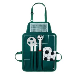 Tablier BBQ Éco-responsable Personnalisé Foot DONAU BALLY Matières : PET Couleurs : vert