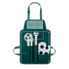 Tablier BBQ Éco-responsable Personnalisé Foot DONAU BALLY Matières : PET Couleurs : vert