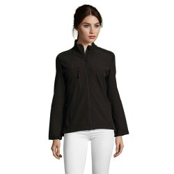 Veste Femme Imperméable et Respirante Personnalisée 340g ROXY Taille textile : S Couleurs : noir impression haute définition