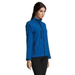 Veste Femme Imperméable et Respirante Personnalisée 340g ROXY Taille textile : M Couleurs : bleu royal accessoire événementiel u