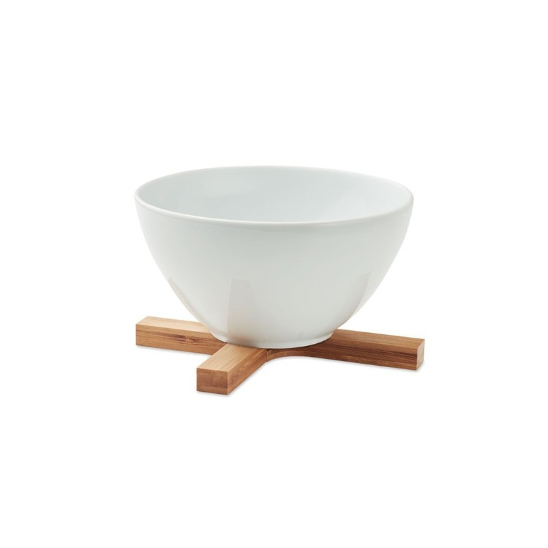 Dessous de plat pliable  en bambou IMBA Matières : bambou Couleurs : bois cadeau entreprise pas cher