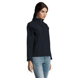 Veste Femme Imperméable et Respirante Personnalisée 340g ROXY Taille textile : S Couleurs : bleu abysse objet promo petit budget
