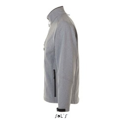 Veste Softshell Imperméable et Chaude Personnalisée Relax Taille textile : XL Couleurs : gris chiné goodies publicitaire événeme