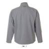Veste Softshell Imperméable et Chaude Personnalisée Relax Taille textile : XXL Couleurs : gris chiné marquage couleur éclatante