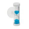 Sablier Éco-responsable de Douche avec Ventouse (4 min) QUICKSHOWER Matières : verre Couleurs : bleu personnalisable avec votre 
