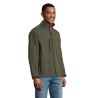 Veste Softshell Imperméable et Chaude Personnalisée Relax Taille textile : XL Couleurs : vert armée cadeau entreprise pas cher