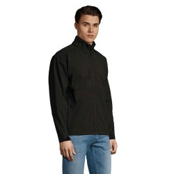 Veste Softshell Imperméable et Chaude Personnalisée Relax Taille textile : M Couleurs : noir livraison express 24h 48h