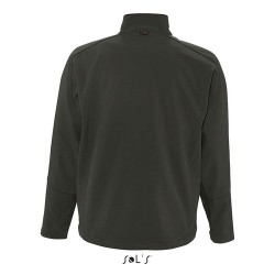 Veste Softshell Imperméable et Chaude Personnalisée Relax Taille textile : XXL Couleurs : anthracite objet promotionnel éco-resp