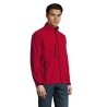 Veste Softshell Imperméable et Chaude Personnalisée Relax Taille textile : L Couleurs : rouge piment cadeau client original