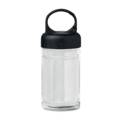 Bouteille  de sport avec serviette personnalisée - FRIS Matières : PET Couleurs : blanc