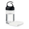 Bouteille  de sport avec serviette personnalisée - FRIS Matières : PET Couleurs : blanc goodies publicitaire événementiel