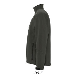 Veste Softshell Imperméable et Chaude Personnalisée Relax Taille textile : 3XL Couleurs : anthracite goodies publicitaire durabl