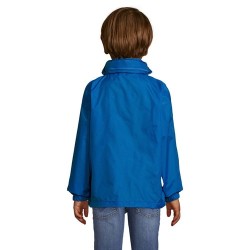 Veste Coupe-Vent Enfant Personnalisable Éco-responsable - SOL'S SURF KIDS Taille textile : 3XL Couleurs : bleu royal objet promo