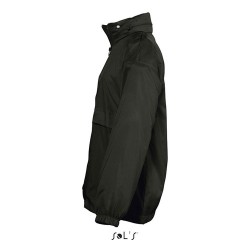 Veste Coupe-Vent Enfant Personnalisable Éco-responsable - SOL'S SURF KIDS Taille textile : 3XL Couleurs : noir personnalisation 