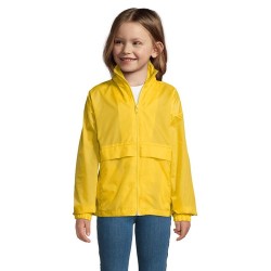 Veste Coupe-Vent Enfant Personnalisable Éco-responsable - SOL'S SURF KIDS Taille textile : XXL Couleurs : jaune objet promotionn