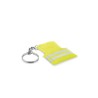 Porte-clés de sécurité personnalisés et visibles - Gilet Visible Matières : PVC Couleurs : jaune fluo personnalisable avec votre