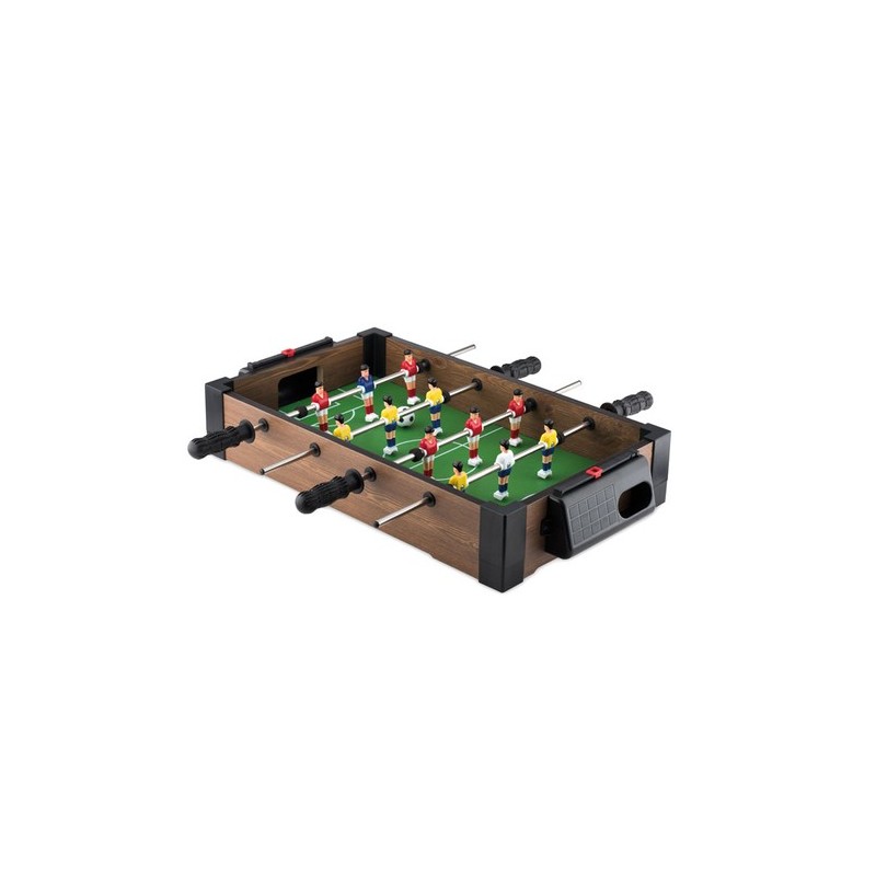 Mini baby foot  avec balle - FUTBOL#N Matières : MDF Couleurs : multicolore