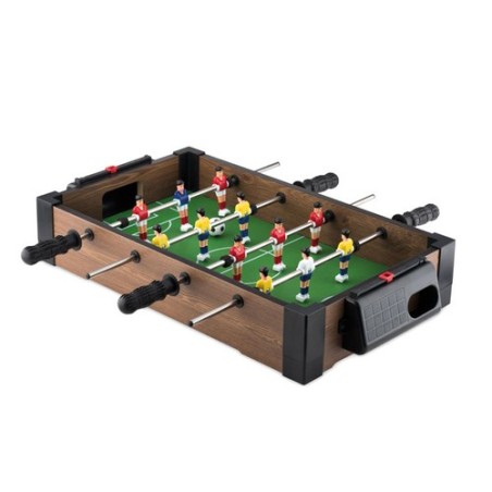 Mini baby foot  avec balle - FUTBOL#N Matières : MDF Couleurs : multicolore