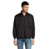 Veste Coupe-Vent Unisexe Personnalisable Éco-responsable - Sol's SURF Taille textile : L Couleurs : noir goodies personnalisé en