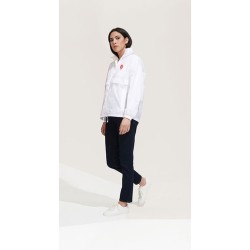 Veste Coupe-Vent Unisexe Personnalisable Éco-responsable - Sol's SURF Taille textile : L Couleurs : noir personnalisation sur me