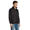 Veste Coupe-Vent Unisexe Personnalisable Éco-responsable - Sol's SURF Taille textile : XL Couleurs : noir cadeau entreprise pas 