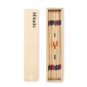 Jeu de mikado en bois personnalisé - MINI MIKADO Matières : bambou Couleurs : bois