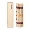 Jeu de mikado en bois personnalisé - MINI MIKADO Matières : bambou Couleurs : bois personnalisable avec votre logo