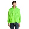 Veste Coupe-Vent Unisexe Personnalisable Éco-responsable - Sol's SURF Taille textile : M Couleurs : vert citron fluo marquage co