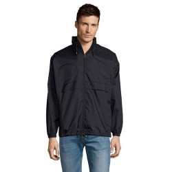 Veste Coupe-Vent Unisexe Personnalisable Éco-responsable - Sol's SURF Taille textile : XL Couleurs : bleu marine accessoire évén