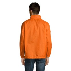 Veste Coupe-Vent Unisexe Personnalisable Éco-responsable - Sol's SURF Taille textile : S Couleurs : orange goodies publicitaire 
