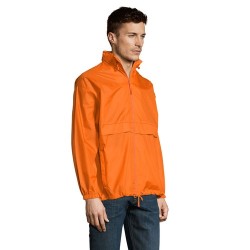 Veste Coupe-Vent Unisexe Personnalisable Éco-responsable - Sol's SURF Taille textile : XS Couleurs : orange livraison express 24