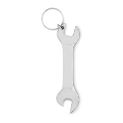 Porte-clés décapsuleur personnalisé - WRENCHY Matières : métal Couleurs : argenté
