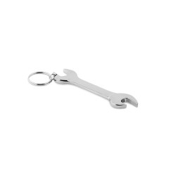 Porte-clés décapsuleur personnalisé - WRENCHY Matières : métal Couleurs : argenté cadeau entreprise pas cher