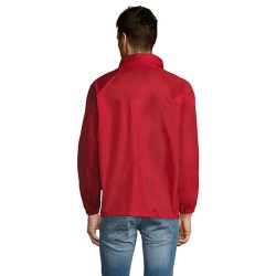 Veste Coupe-Vent Unisexe Personnalisable Éco-responsable - Sol's SURF Taille textile : XL Couleurs : rouge objet promo petit bud