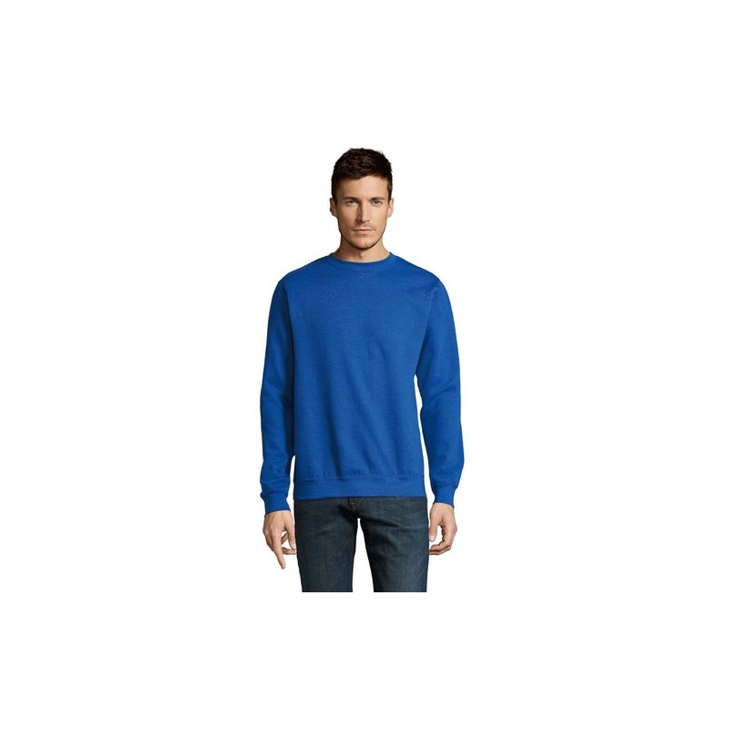 Sweater Unisexe Personnalisé 280g Éco-responsable NEW SUPREME Matières : coton Taille textile : M Couleurs : bleu royal goodies 
