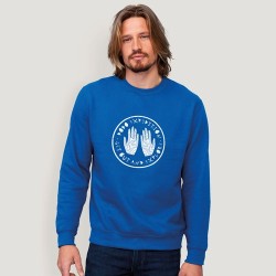 Sweater Unisexe Personnalisé 280g Éco-responsable NEW SUPREME Matières : coton Taille textile : S Couleurs : bleu royal goodies 