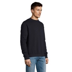 Sweater Unisexe Personnalisé 280g Éco-responsable NEW SUPREME Matières : coton Taille textile : S Couleurs : bleu marine marquag