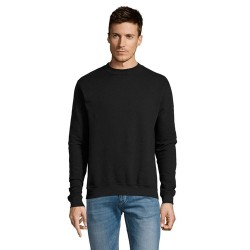 Sweater Unisexe Personnalisé 280g Éco-responsable NEW SUPREME Matières : coton Taille textile : S Couleurs : noir goodies entrep