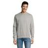 Sweater Unisexe Personnalisé 280g Éco-responsable NEW SUPREME Matières : coton Taille textile : 3XL Couleurs : gris chiné goodie
