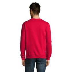 Sweater Unisexe Personnalisé 280g Éco-responsable NEW SUPREME Matières : coton Taille textile : XS Couleurs : rouge objet public