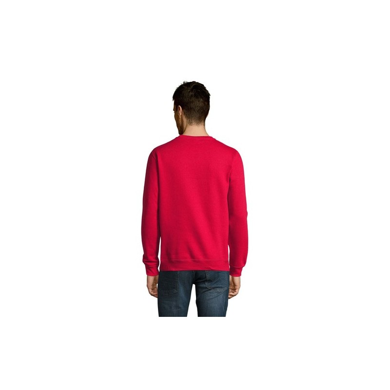 Sweater Unisexe Personnalisé 280g Éco-responsable NEW SUPREME Matières : coton Taille textile : XS Couleurs : rouge objet public