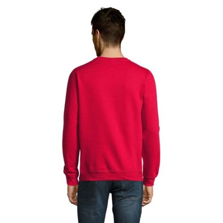 Sweater Unisexe Personnalisé 280g Éco-responsable NEW SUPREME Matières : coton Taille textile : XS Couleurs : rouge objet public