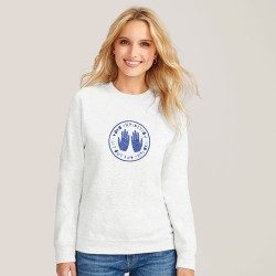 Sweater Unisexe Personnalisé 280g Éco-responsable NEW SUPREME Matières : coton Taille textile : S Couleurs : blanc cadeau collab