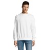 Sweater Unisexe Personnalisé 280g Éco-responsable NEW SUPREME Matières : coton Taille textile : XXL Couleurs : blanc marquage la