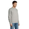 Sweater Unisexe Personnalisé 280g Éco-responsable NEW SUPREME Matières : coton Taille textile : M Couleurs : gris chiné goodies 