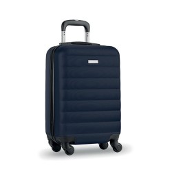 Trolley rigide pratique et élégant BUDAPEST Matières : ABS Couleurs : bleu marine cadeau entreprise pas cher